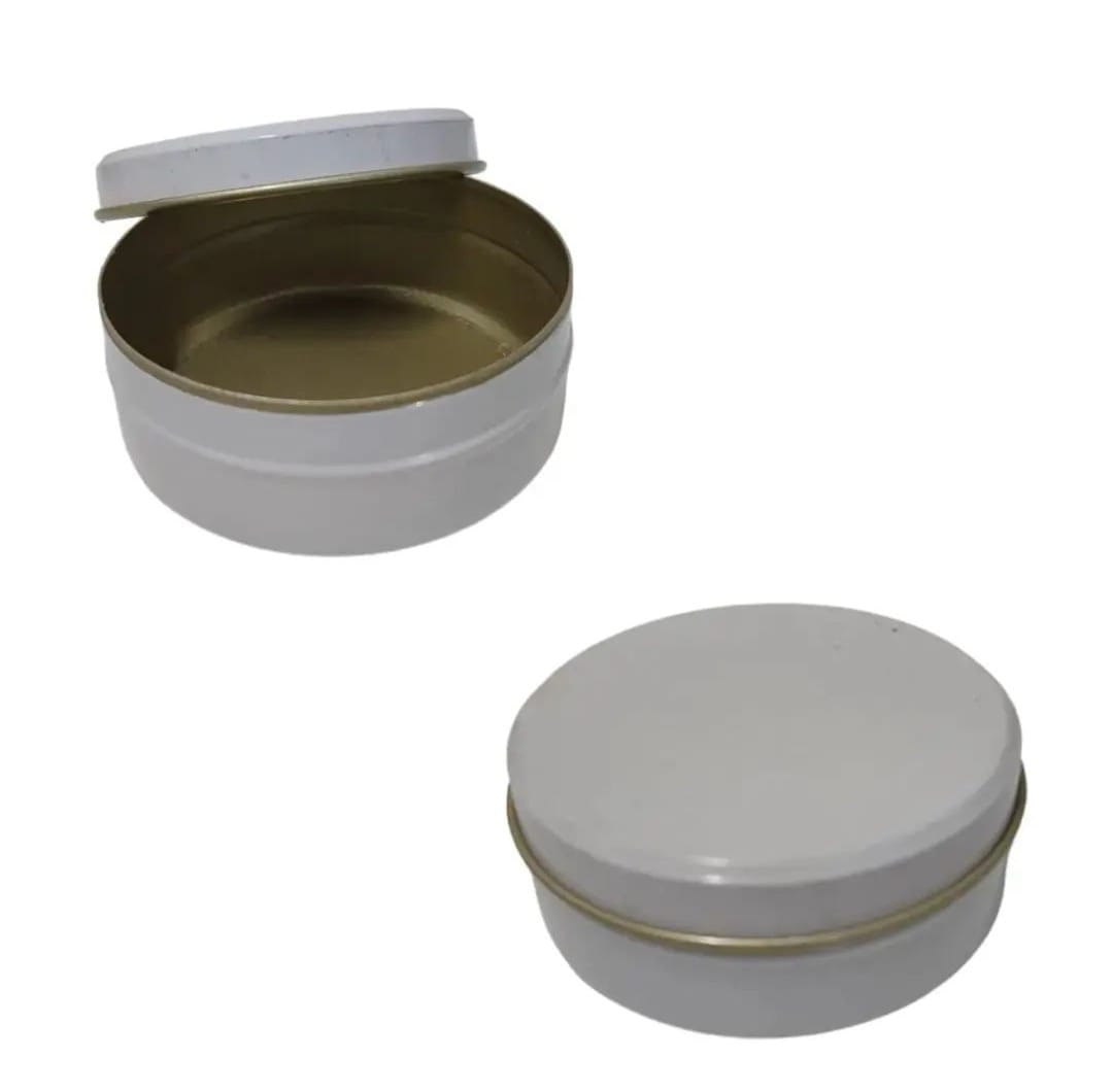 Beyaz Metal Mumluk Teneke Mumluklar-1 Beyaz Metal Mumluk Teneke Mumluklar-1