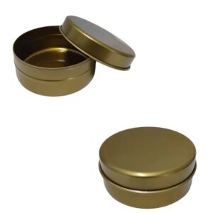 Gold Metal Mumluk Altın Teneke Mumluklar-1