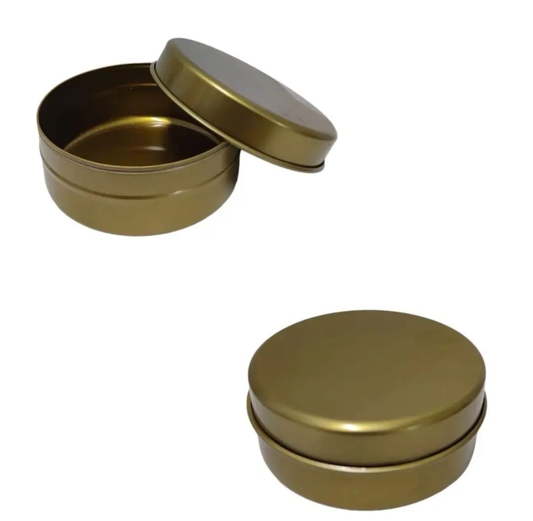 Gold Metal Mumluk Altın Teneke Mumluklar-1