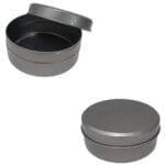 Gri Metal Mumluk Teneke Mumluklar-1