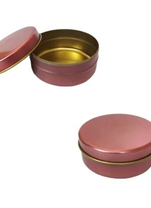 Pembe Metal Mumluk Teneke Mumluklar-1