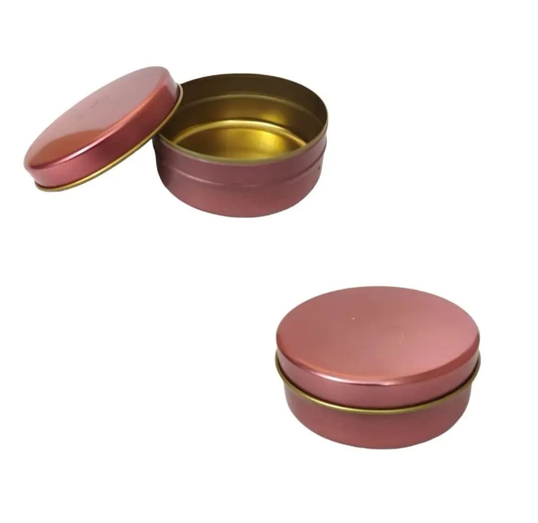 Pembe Metal Mumluk Teneke Mumluklar-1