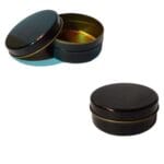 Siyah Metal Mumluk Teneke Mumluklar-1