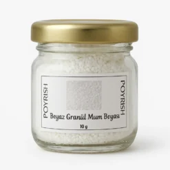beyaz granül mum boyası 10 gr