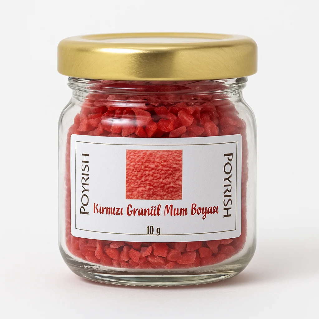 kırmızı granül mum boyası 10 gr kırmızı granül mum boyası 10 gr