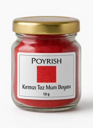 kırmızı toz boya 10 gr