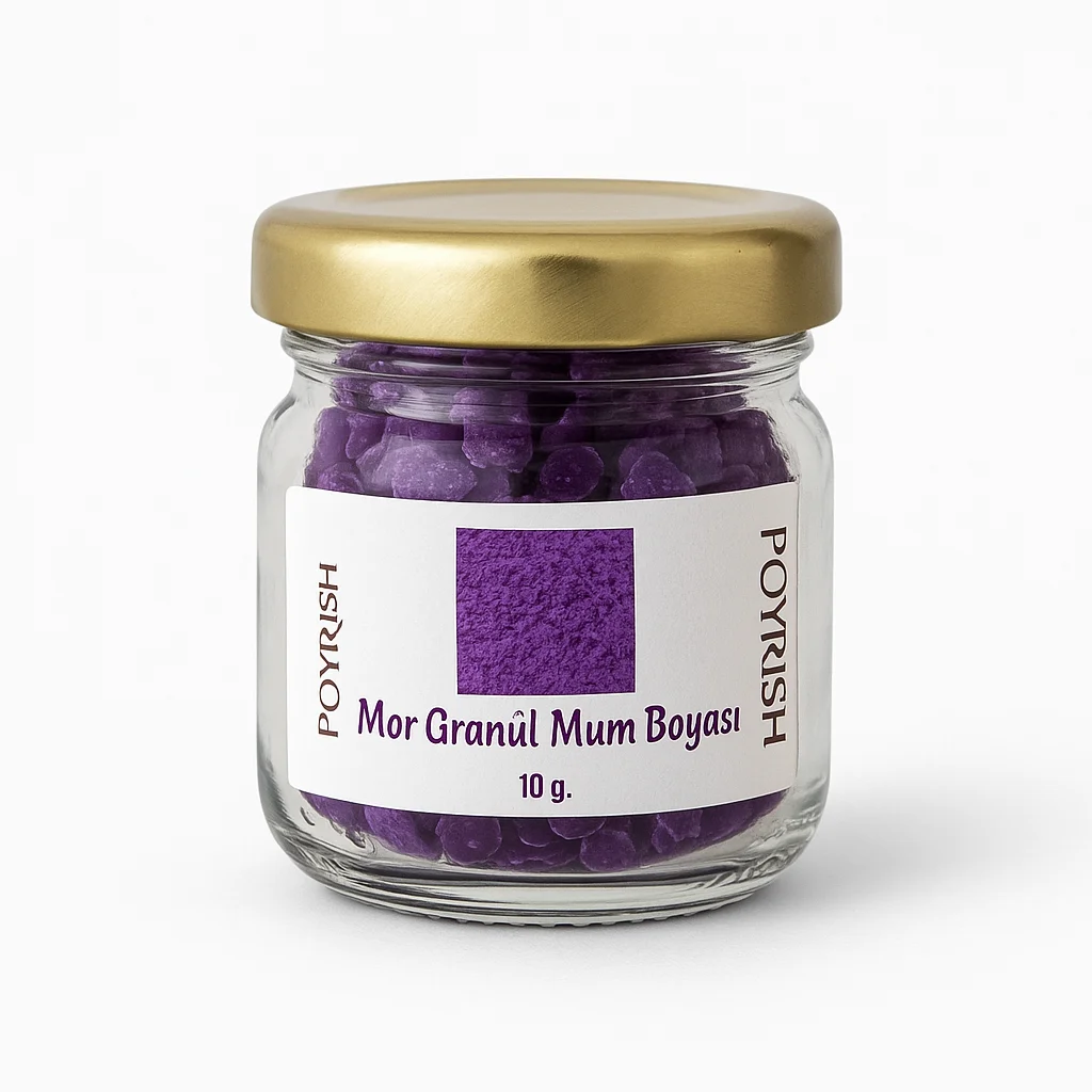 mor granül mum boyası 10 gr mor granül mum boyası 10 gr