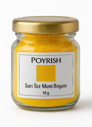 sarı toz boya 10 gr