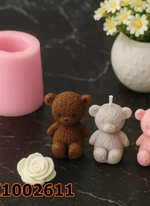 PK1002611 silikon mum kalıbı