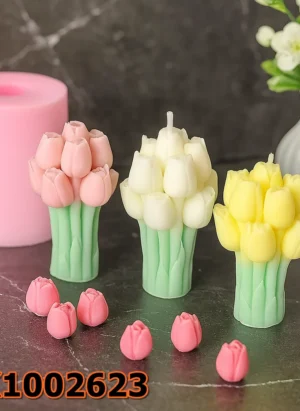 PK1002623 silikon mum kalıbı