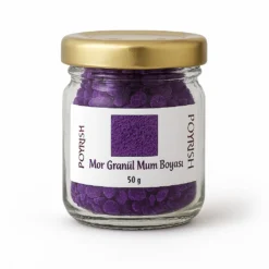 mor granül mum boyası 50 gr