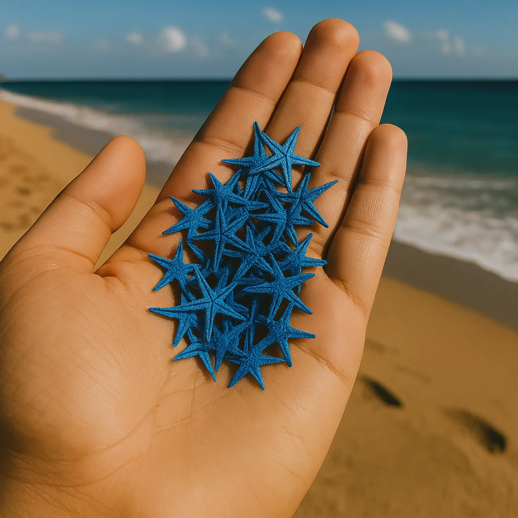 Mavi Deniz YIldızı Küçük 10lu Mavi Deniz YIldızı Küçük 10lu