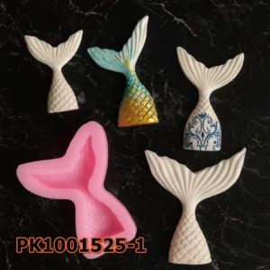 Silikon Kalıp Mum Kalıbı – Deniz Kızı Kuyruk Küçük