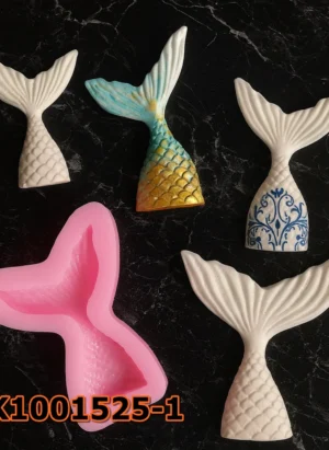 Silikon Kalıp Mum Kalıbı – Deniz Kızı Kuyruk Küçük