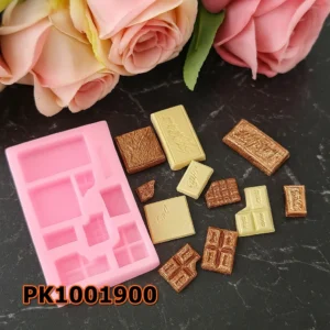 Silikon Kalıp Mum Kalıbı – Minik Çikolatalar
