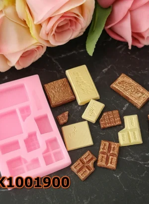 Silikon Kalıp Mum Kalıbı – Minik Çikolatalar