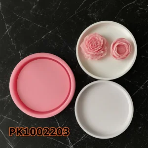 Silikon Kalıp Mum Kalıbı – Yuvarlak Taban Sunumluk