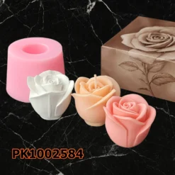 Silikon Kalıp Mum Kalıbı – Gonca Gül