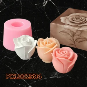 Silikon Kalıp Mum Kalıbı – Gonca Gül
