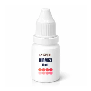 KIRMIZI sabun boyası 10 ml