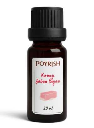 kırmızı sabun boyası 20 ml
