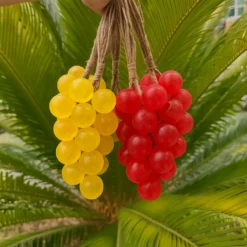 salkım üzüm sabun yapım seti sarı kırmızı