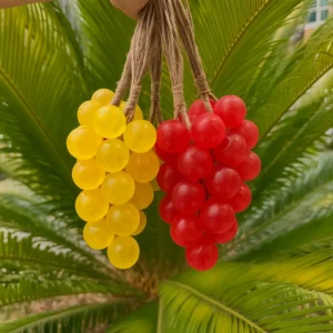 salkım üzüm sabun yapım seti sarı kırmızı