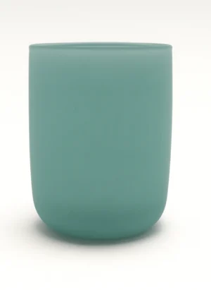 Renkli Cam Bardak İkonik - Mat Turkuaz 1605-4724-Q