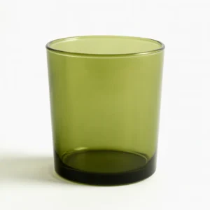 Renkli Cam Bardak İkonik - Transparan Yeşil