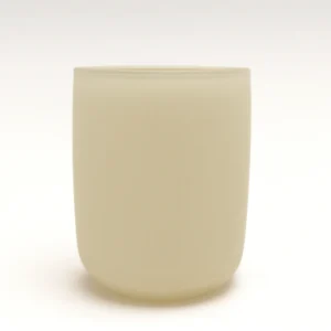 Renkli Cam Bardak İkonik - Mat Opak Krem 1013-TQ