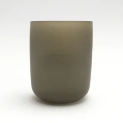 Renkli Cam Bardak İkonik - Mat Gri 4986-Q