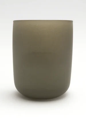 Renkli Cam Bardak İkonik - Mat Gri 4986-Q