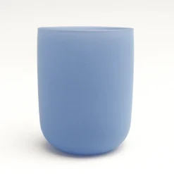 Renkli Cam Bardak İkonik - Bebe Mavi 1605-Q