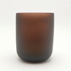 Renkli Cam Bardak İkonik – Mat Kahve 138-Q