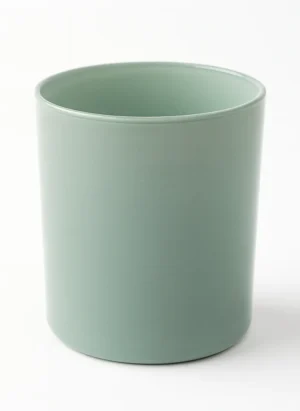 Renkli Cam Bardak İkonik - Mat Açık Yeşil