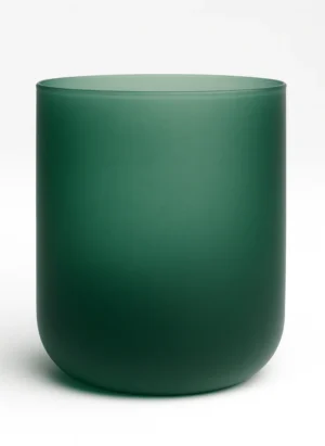 Renkli Cam Bardak İkonik - Mat Yeşil 144-Q