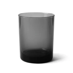 Renkli Cam Bardak İkonik - Transparan Siyah KOD YOK