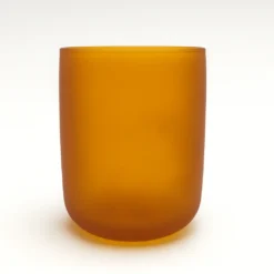 Renkli Cam Bardak İkonik - Mat Bal Sarı 133-Q
