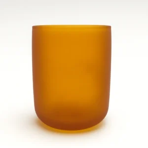 Renkli Cam Bardak İkonik - Mat Bal Sarı 133-Q