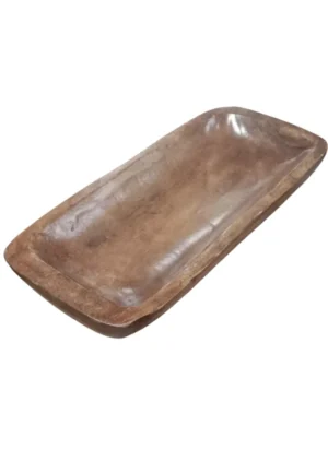 Ahşap Sunumluk - İnci Tozu Mum Sunumluğu