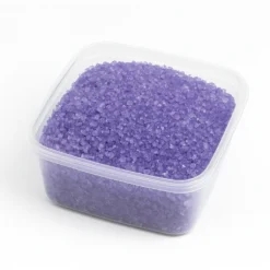 renkli cam mum süsleme malzemesi mor