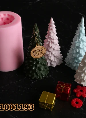 PK1001193 - Silikon Kalıp Mum Kalıbı - Çam Ağacı