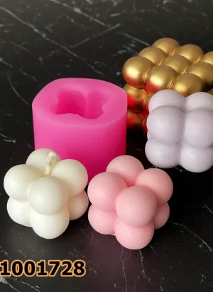 PK1001728 - Silikon Kalıp Mum Kalıbı - Bubble Küçük Boy