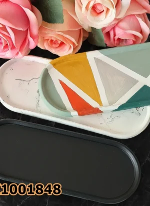 PK1001848 - Silikon Kalıp Mum Kalıbı - Oval Tabanlık