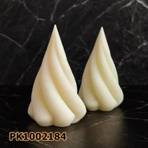 PK1002184 - Silikon Kalıp Mum Kalıbı - Burgu Mum