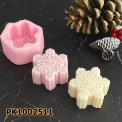 PK1002511 - Silikon Kalıp Mum Kalıbı - Yuvarlak Desen Kartanesi