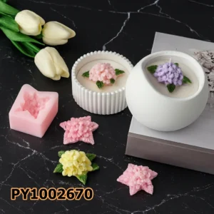 2670 silikon mum kalıbı