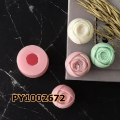 2672 silikon mum kalıbı