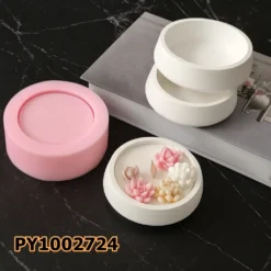 PY1002724 - Silikon Kalıp Mum Kalıbı – Küçük Boy Yuvarlak Çanak