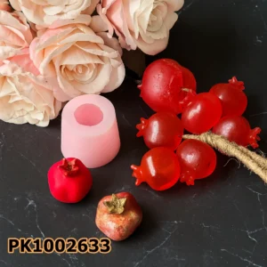 PK1002733 - Silikon Kalıp Mum Kalıbı - Küçük Boy Nar